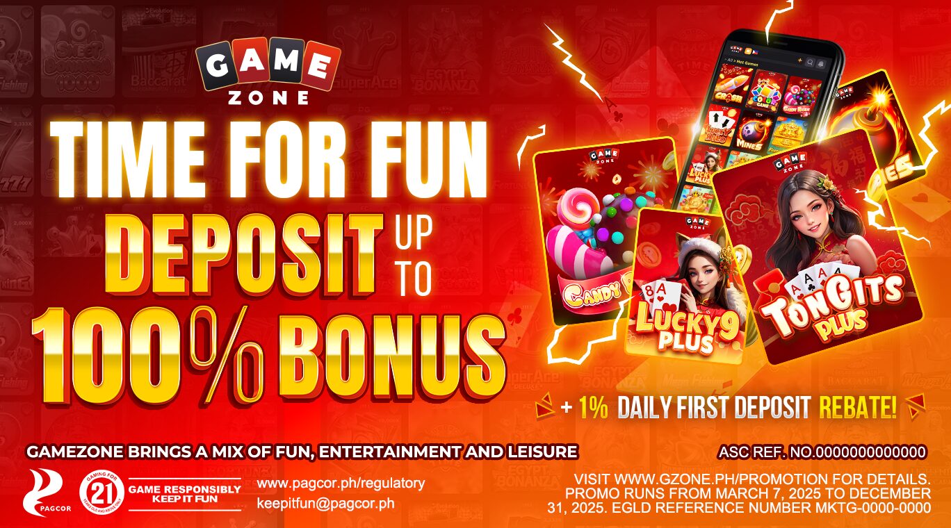 GameZone Deposit Bonus